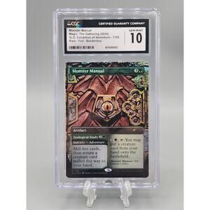 MTG Monster Manual #1782 FOIL Exhibition of Adventure Secret Lair D&D CGC 1